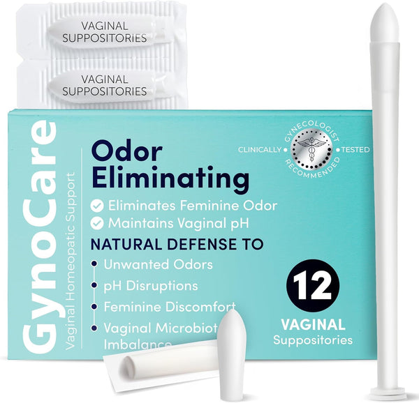 pH Balance for Women | Vaginal Odor Eliminating Suppositories | Boric Acid