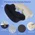 Tailbone SAHEYER Bed Sore Cushions for Butt, Memory Foam Pressure Relief Pillow with Center Hole and Cutout, for Long
