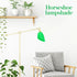 LIFKOME 5.51X3.54 Inch Set 5 Plastic Lampshade Replacement Horseshoe Lamp Cover of Lightweight Colored Lamp Shades