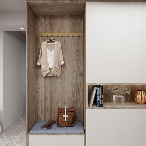 Thick Brown Wood Contact Paper 16"x118" - Peel and Stick Waterproof Removable Vinyl Wrap for Kitchen Cabinets Dresser