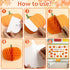 Fall Pumpkin Bulletin Board Set Decorations for Classroom Autumn 3D Thanksgiving Pumpkin Honeycomb Decor