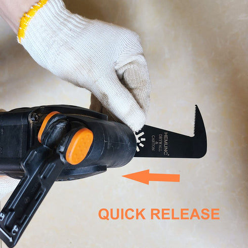 Drywall Blade for Oscillating Tool, 4 Pack, Fit Dremel, Dewalt, Fein Multimaster, Bosch, Makita