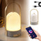 LED Table Lamps Wireless with Bluetooth Speaker, USB-Powered Music Table Lamp with