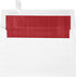 LUXPaper A9 Foil Lined Invitation Envelopes | White w/Red LUX Lining | 5 3/4" x 8 3/4" | 60lb. Text | 50 Qty