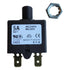 E-T-A Circuit Protection 1658-G21-01-P10-5A Circuit Breaker Therm Push Cur-Rtg 5A Flange 1 Pole