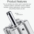 Pneumatic Air Cylinder 25mm Bore 25mm Stroke, Thin Double Action Hydraulic Cylinders SDA 25 X 25