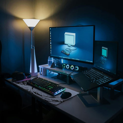 Long Gaming Mouse Pad 31.5 x 11.8 inches, Extended Anime Mouse Mat with Non-Slip Base for Gaming and Office
