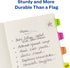 Avery Mini Ultra Tabs, 1" x 1.5", 2-Side Writable, Assorted Neon Colors, 80 Repositionable Tabs