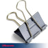 Officemate EZ Binder Clips, Large Size, 12/Box, Gray (99200)