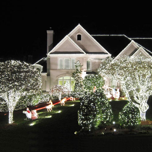 165FT 500LED 30V 8 LED String Lights, Plug in Waterproof String Lights with Modes for Indoor and Outdoor Party Wedding