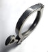 Heavy Duty Stainless Sanitary Clamp - Tri-Clover 2.5" Tube OD, Single Pin with Gasket (1 pc) - SS304