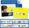 First Then Visual Schedule for Kids, Premium Durable Plastic, 32 Communication Cards, Autism Learning Materials