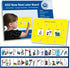 First Then Visual Schedule for Kids, Premium Durable Plastic, 32 Communication Cards, Autism Learning Materials