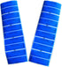 TamperSeals Group - 100pcs Non Transfer Tamper Proof Security Warranty Void Open Labels for Reusable Packages (Blue)