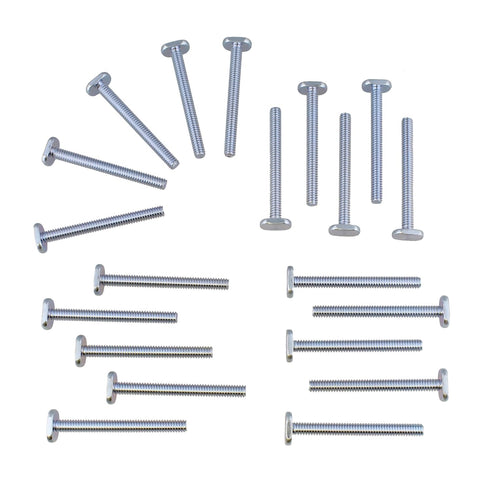DCT Tee Bolt Set – 20 Pack 2-1/2in T Bolts for Woodworking, T Track Bolts, 1/4in 20 Thread