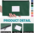 7 Pack 11.25" 6.25" 7 Money Bags with Zipper for Cash | x | Colors | Bank Deposit Bags, Cash Pouches with Zipper, Cash
