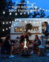 2-Pack 72FT 120 8 LED White Crystal Globe Solar String Lights Outdoor, Waterproof Solar Powered Fairy Lights