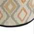 E27 11.8" 11.8" 7.87" 1 Crapyt Drum Wood Lampshade, Round Removable Lamp Cover, Vintage Geometric Pattern Lampshades