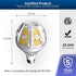 SANSI 6500 Lumens A21 LED Light Bulb, Bright 450W Equivalent E26 LED Bulb, 5000K Daylight Non-Dimmable 25,000-Hour Lifetime Safe 35W Bulb for Home Workspace by SANSI