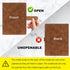 FYY Leather A5 6 Ring Binder Notebook, PU Leather Refillable with Pockets, Dividers, Refill Paper, Brown