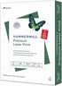 Hammermill Premium Laser Print Paper, 8.5 x 11 Paper, 24lb, 98 Bright, 3 Hole, 1 Ream / 500 Sheets (107681R)