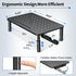2 Pack 3 2 Zimilar Monitor Stand , Height Adjustable Stand with Unique Star Mesh for Computer, Laptop, Printer
