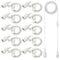 10 Pack E26/E27 LED Light Socket Hanging Light Cord Pendant Lights Cord