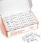 Shuttle Art 120 Pack White Erasers - Bulk Smudge Resistant Erasers for Pencils, School Supplies