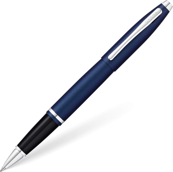 Cross Calais Medium Rollerball Gel Ink Pen, Matte Metallic Blue, Includes Premium Gift Box