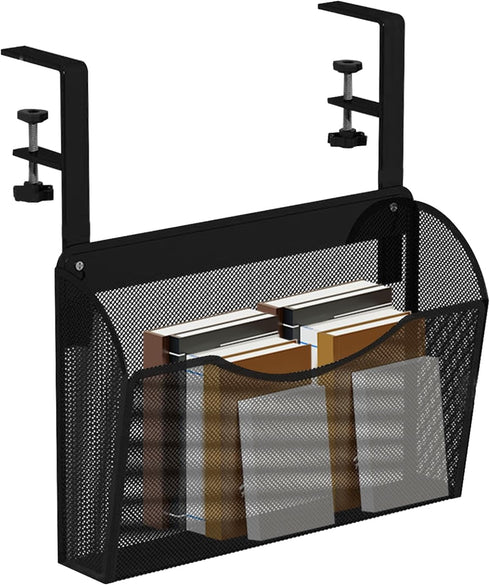 Generic Under Desk Drawer - Desk Side Storage, Hanging Desks Organizer, Clamp on Mesh Metal Desks Organizer | Table
