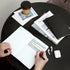 EUSOAR 36pcs A5 Notebook, 5.5"x8.3", 60 Pages, Black, College Ruled, Lined Writing Pads for Business School Office Note