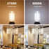 G9 Bulb 5000K Dimmable 4W (40Watt Replacment),1.77 Inch T4 Bulb, 120V 400LM G9 360 6Pack LED Daylight White, Not Height