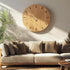 5 Set 120mm/4.72 Inch 104mm/4.09 Inch 12 Inch uxcell Walnut Wooden Clock Hands, Minute, Hour, Fit for Wall Clock