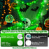 cshare 16.4ft 50LED Green Fairy Lights Battery Operated, Halloween String Lights with Timer for Indoor & Outdoor