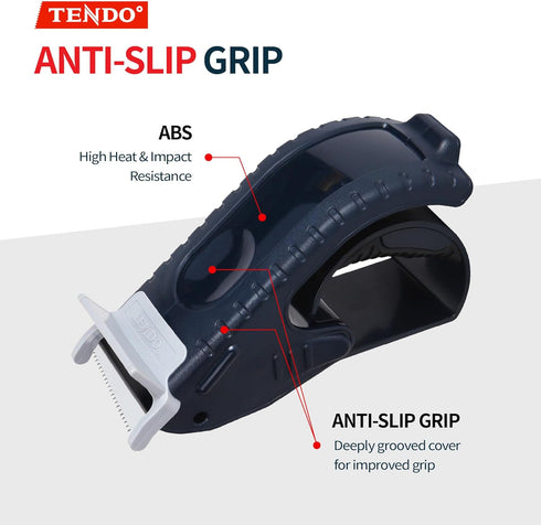 TENDO° SY-223 Tape Label Dispenser: Ergonomic, Economic, Environmental Solution, Compatible with 1.77-2'' Tapes, 10°