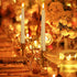 Real Wax Flameless Taper Candles with Remote, 9.6 Inches LED Window Candles, Set of 2 for Christmas Decor (Ivory)