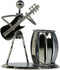 Guitar Pen Holder, Creative Desktop Accessories, Multipurpose Metal Desk Pencil Holder for Gifts and Office