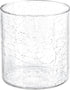 HGHYjrxfkl 1 Pack Crack Finish Glass Lamp Shade,Clear Crackle Finish Cylinder Replacement Shade
