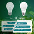 Bulbs A19 Bulbs 9.5W Bulbs, 75 1200 E26 5000K 6 Pack Linkind Dusk to Dawn Light Outdoor, Sensor Led Automatic On/Off