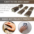 M-jump 8 Pack Single Sanding Sponge Kit - Coarse Medium Fine Grit Washable and Reusable Blocks