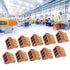Wire Nut, Polycarbon Shell, Electroplated Copper Conductor, 10Pcs Push Wire Connector for Industrial Electrical