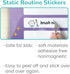 JJPRO Magnetic Kids Daily Schedule Whiteboard, Fridge Magnet to Log Bedtime Routine, Dry Erase Routine Chart