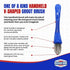32 oz Clean-eez Grout-eez Tile Cleaner with Handheld Brush Heavy-Duty Stain Remover for Ceramic and Porcelain Surfaces