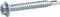 Power Pro Premium Self-Drilling Metal Screws, Zinc Plated Steel, #10 x 1-½ inches, Box of 68