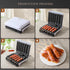 5.5-Inch 6 UVFAST Hot Dog Cooker, Hot Dog Machine with Non-stick Coating Plate, Hot Dog Maker Toaster Grills Sausage