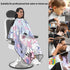 ZZhua Heart Flower Lip Girl Hair Cutting Cape Professional Barber Cape Salon Hairdresser Apron With Adjustable Snap