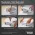 K4713-RL-G9 Kohler French Curve Elongated Closed-Front Toilet Seat with Soft Close and Quick Release Sandbar