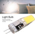 G4 Bulb 5W 600LM 12V Bulb 4.2x1.3cm 60006500K) Fafeicy LED COB AC/DC Ceiling Lamp for Chandelier, Desk Lamp, Wall