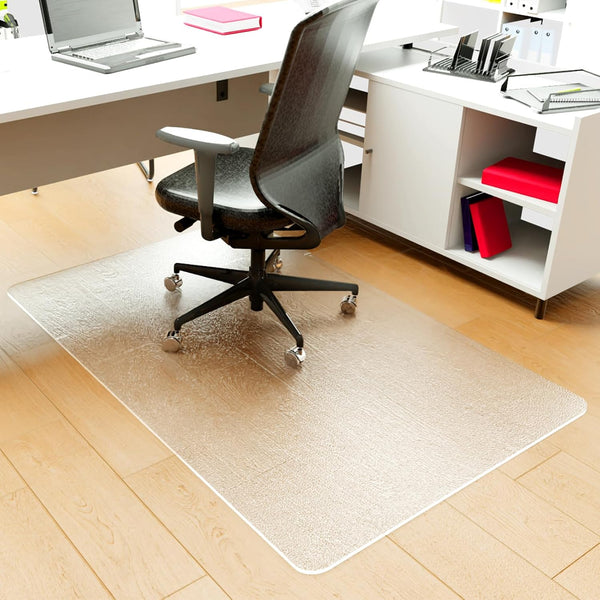 MAXTBEE Office Chair Mat for Hardwood Floor, 30"x48" Floor Mat for Carpet Rolling