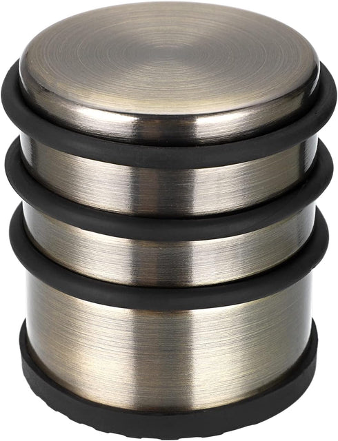 Sumnacon Heavy Duty Floor Door Stopper, No Drill Stainless Steel Door Stop with Anti-skid Rubber for Home Office